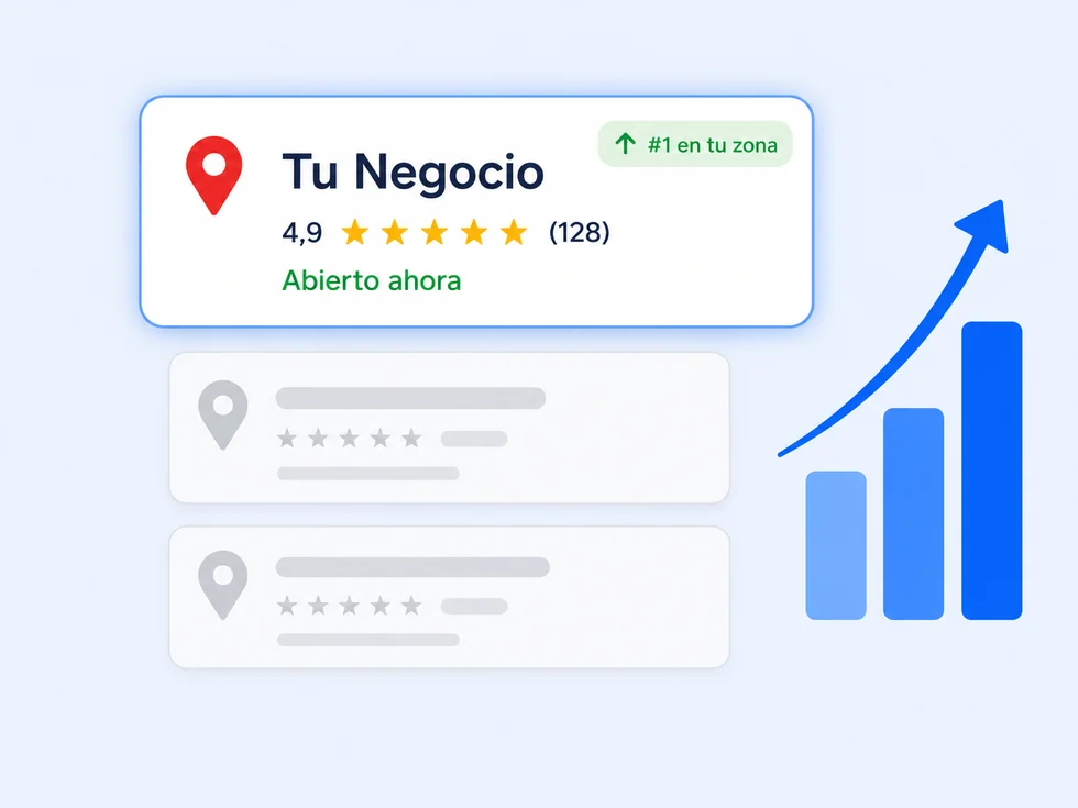 Negocio posicionado primero en su zona en Google Maps